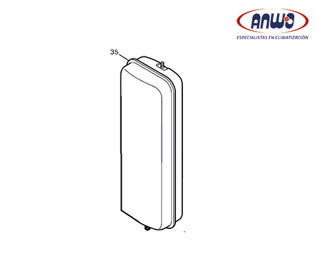 ESTANQUE EXP. PRIME 330 RECT. L10